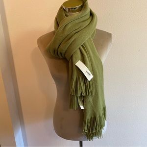 Echo Soft Scarf 24 x 90” sage green new with tag NWT